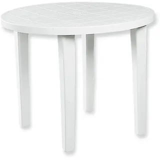 PROGARDEN Tondo Ø 90 x 72 cm weiß