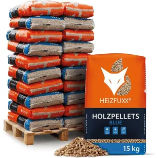 Heizfuxx Holzpellets 15 kg x 20 Sack 300 kg Palette