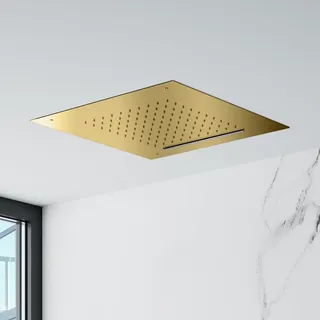 Mariner Edelstahl-Regenpaneel für Deckeneinbau mit 2 Funktionen, WLS3200-OR,