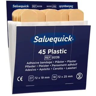 Salvequick Sofortpflaster Einsatz 45 Plastic REF 6036