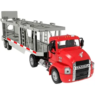 Double Eagle Ferngesteuerter LKW 1:26 Double Eagle (rot) (Autotransporter) E583-003