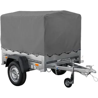 UNITRAILER Kipper Anhänger 750 kg Garden Trailer 150 Kipp 150x106 cm