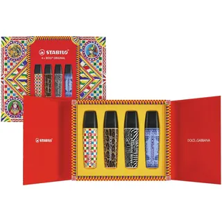 Stabilo Textmarker BOSS ORIGINAL x DOLCE&GABBANA 4 St. Farbmix
