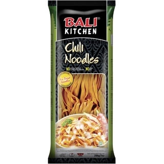 Bali Kitchen Chili Nudeln (1 x 200 g) | 200g (1er Pack)