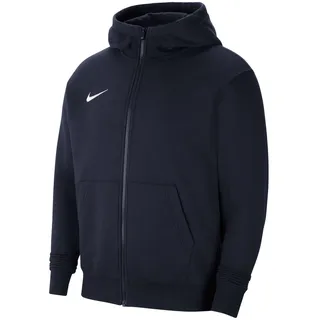 Nike Park 20 Fleece Kapuzenjacke Kinder obsidian/white M 137-147 cm