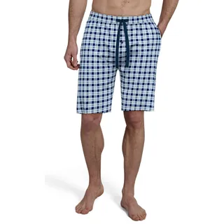 Tom Tailor Bermudas TOM TAILOR "Kilkenny", Herren, Gr. 50M, N-Gr, blau, Popeline, Obermaterial: 100% Baumwolle, kniefrei, Hosen Bermudas, Bindeband, Seitentaschen, locker, bequem, atmungsaktiv, elastisch