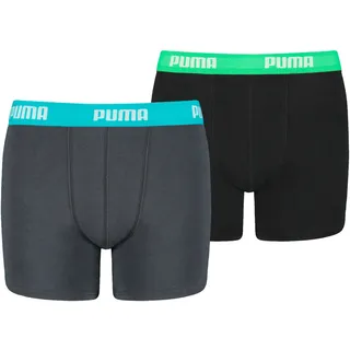 stichd b.v. PUMA Jungen Unterhose Unterwäsche, Farbe:376 - India Ink/Turquoise, Bekleidung:164 - 164