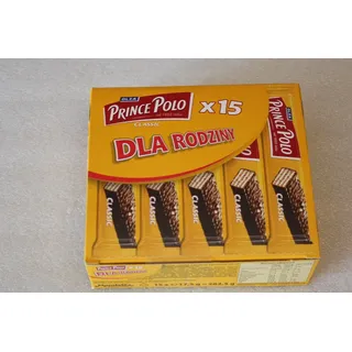Prince-Polo-Waffeln 15 x 17,5 g – Display BESTER PREIS NEUE POLNISCHE...