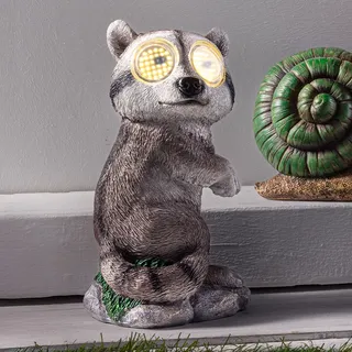 ic gardenworld Led Solar Tiere Rolling Eyes"