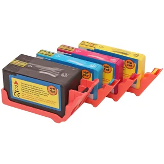 Kompatibles Set 4x Druckerpatrone für HP 924e für OfficeJet Pro 8120 8120e 8122e 8123 8124 8125e 8130 8130e 8132e 8133 8134e 8135e 8138e 8139e von ABC