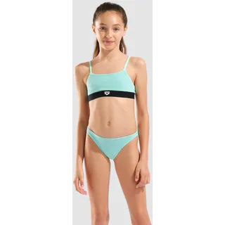 Bustier-Bikini Mädchen arena Frottee-Effekt - Water - 116