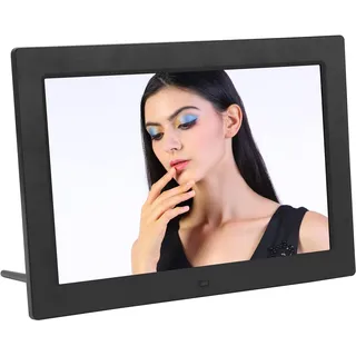 VBESTLIFE 12 Zoll Digitaler Bilderrahmen, Elektronische Bilderrahmen mit Einer Auflösung von 1280 X 800 für die Dekoration, Unterstützung von MP3/MP4/Bildwiedergabe, Familie(EU)