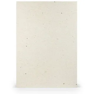 PAPERADO 100x Briefpapier DIN A4 - Terra Vanilla Weiß Creme Beige 100 g/m2 - Papierbögen in 29,7 x 21 cm zum Basteln & Drucken