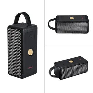 Yaowanguan Silikonhülle für Marshall Emberton II & Emberton Tragbare Bluetooth Lautsprecher, Emberton Tragbare Tragehülle Skin Ultraleichte Flexible Reiseschutzhülle(Schwarz)