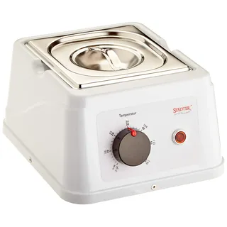 Städter | Temperiergerät mit Edelstahl Behälter Weiß | Zum Schmelzen und Temperieren von Schokolade und Kuvertüre bis 60°C