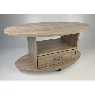 Möbel SD Schömig 24/7 Wohnzimmertisch Sonoma Eiche hell Sägerau