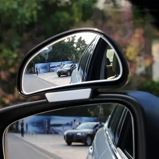 O27CS Auto toter Winkel Spiegel Außenspiegel Blindspiegel Fahrschulspiegel KFZ zusatzspiegel Auto, Passend für Autos, Abmessungen: 130mm x 70mm x 45mm, (Links)