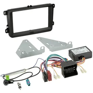 ACV Electronic ACV 621320-30-01 Autoradio Einbaublende DoppelDIN Passend für (Auto-Marke): Seat, Skoda, Volkswagen