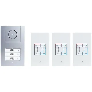 m-e Vistus Türsprechanlage AD-ALU-4030 S 3WE 41188