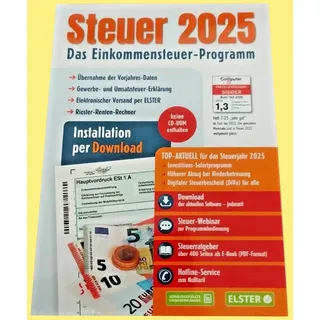 ✅Aldi Steuer 2025 Steuerersoftware ✅NEU/OVP✅Versand mit Deutsche Post/DHL✅