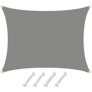 AMANKA UV Sonnensegel Wasserdicht 1,5 x 2m - Rechteckig - Sonnenschutz Garten Terrasse