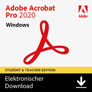 Adobe Acrobat Pro 2020 EDU Win ESD