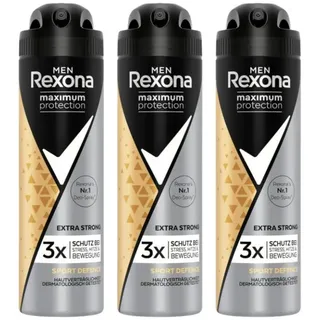 Rexona Bodyspray 3x Rexona Men Maximum Protection Sport Defence Anti Transpirant Spray
