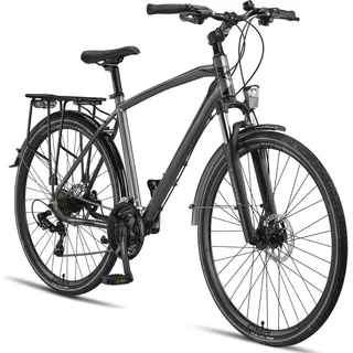 licorne bike gmbh Premium Touring Trekking Bike 28 Zoll RH 48 cm grau
