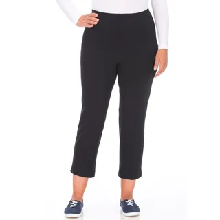 KjBrand 7/8-Hose "Susie Sensitiv 7/8", Damen, Gr. 56, N-Gr, schwarz, Web, Obermaterial: 72% Elasthan, 28% Polyamid, klassisch, bequem 7/8-Länge, Hosen, mit hohem Elasthan-Anteil