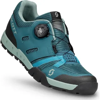 Scott Crus-r Flat Boa Petrolblau/Mintgrün 38
