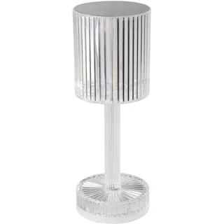 EGLO LED Akku Tischleuchte LUCIGNANO Kristall-transp. RGB Touch-Funkt.