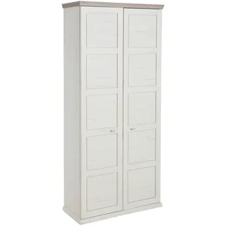 hom'in CAMRON 90,2 x 196,7 x 38,5 cm grau/weiß