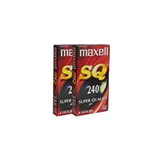 Maxell VHS 240 SQ - SUPER QUALITY, im 2er Pack