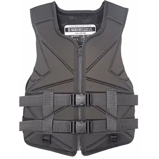 SMTSEC Neopren Schwimmweste Erwachsene Kinder Auftriebsweste SUP Rettungsweste Kajak Auftriebshilfe Schwimmhilfe Kajakweste Für Paddling Board Bootfahren Wassersport Schnorchelweste,Black-M