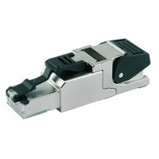 Telegärtner Stecker CAT 6A geschirmt 100023039 Stecker, gerade Polzahl Sensoren 8P8C Metall 1 St.