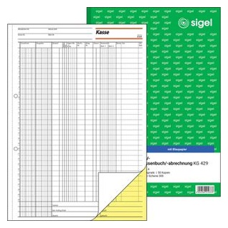 Sigel Kassenbuch/EDV Formularbuch KG429