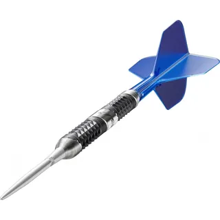 975 Ultra Marine Steel Tip Darts Set mit Swiss Point System blau 26g