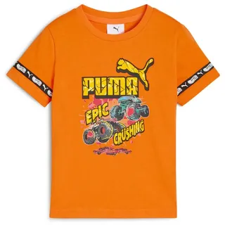 Puma Hot Wheels T-Shirt, Orange Glo, 110