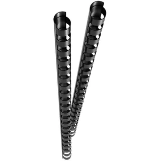 GENIE Binderücken, – 8 mm schwarz