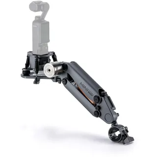 Tilta Hydra Alien Mini Fahrrad-Kit, Schwingarm für Actionkameras | Inklusive Lenkerhalterung, Stoßdämpferkopf, Kompatibel mit DJI Osmo Pocket 4P/4/3, Titangrau