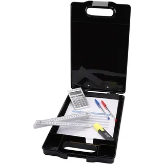 GENIE Klemmbrett CL900B mit Aufbewahrungsfach schwarz