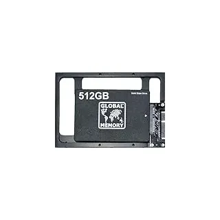 GLOBAL MEMORY SATA 3 Solid-State-Laufwerk (SSD) für IMAC (2010–2011), 512 GB, 7 mm