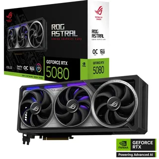 Asus ROG Astral GeForce RTX 5080 16 GB GDDR7 90YV0LV0-M0NA00
