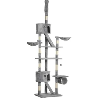 PawHut Kratzbaum deckenhoch 60 x 45 x 240-260 cm