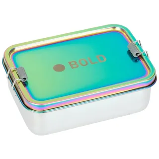 Lässig Bold Lunchbox Stainless Steel Rainbow
