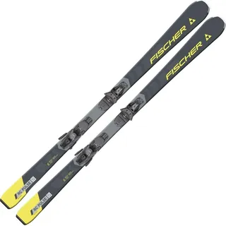 Fischer RC Pulse SLR PRO - RS 9 SLR Allround Ski Einsteiger 25/26 grau/gelb 160 - Grau