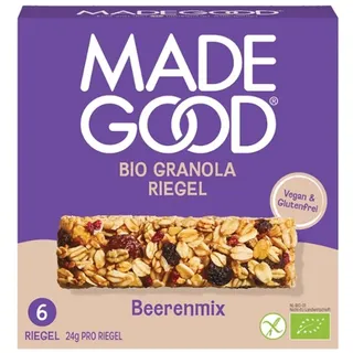 MadeGood Müsliriegel Gemischte Früchte bio (6St)
