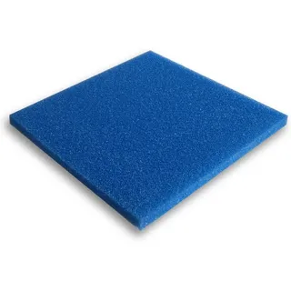 Wiltec - Filtermatte Schaumstoff 50 X 50 X 3 Cm Grobe Porung 10 Ppi Für Teichfilter Aquarienfilter Aquarium Filter Außenfilter Wasser