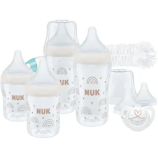 NUK Perfect Match Starter Set Regenbogen, Transparent