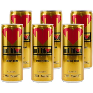 Hot Blood Deutschland GmbH hot blood Energy Drink Classic (24 x 0,25L)